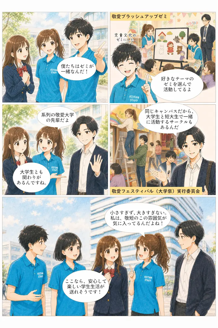 キャンパスライフ編マンガ3